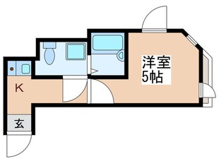 シャンテ四ツ木駅前の物件間取画像